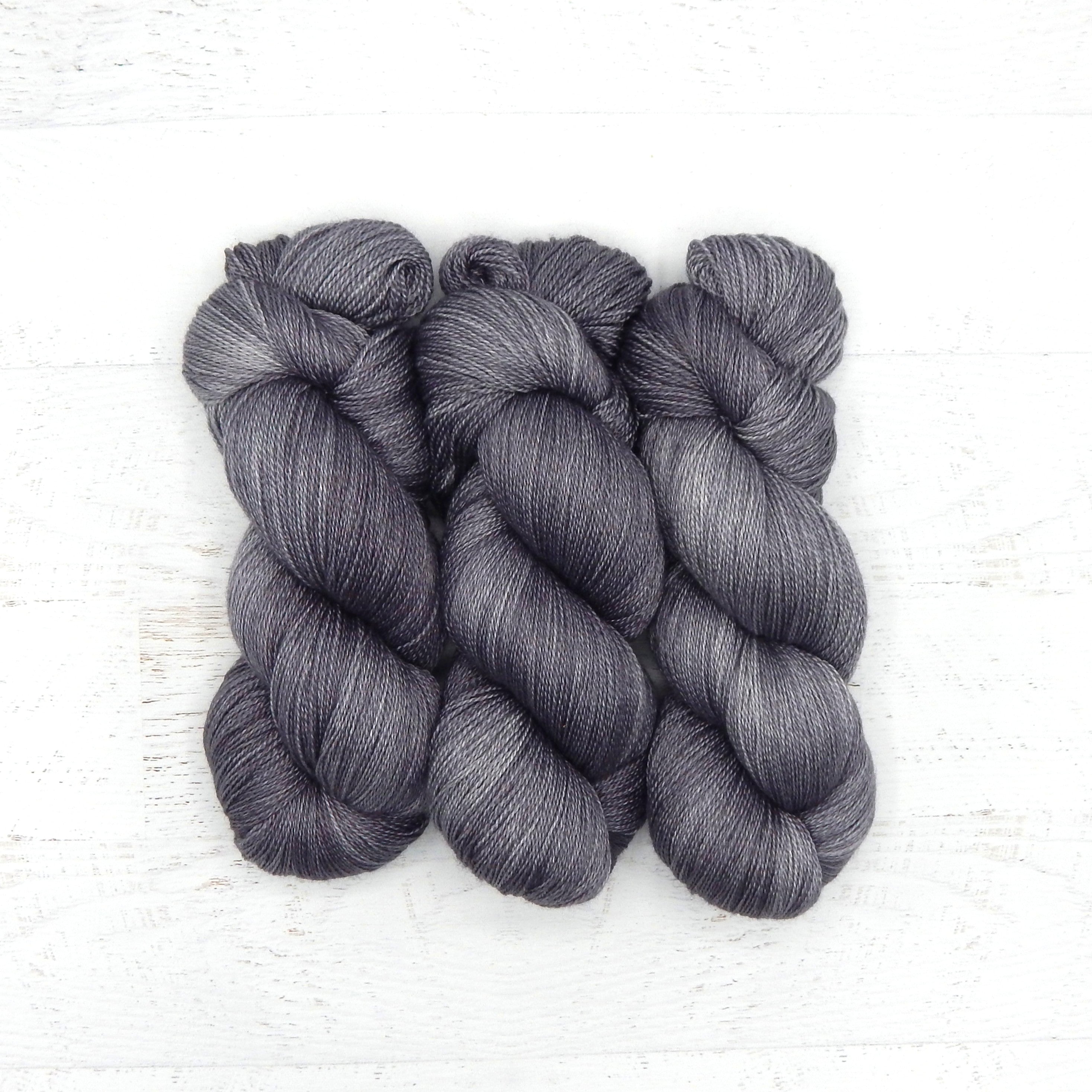 Charcoal - Squish Silk Lace