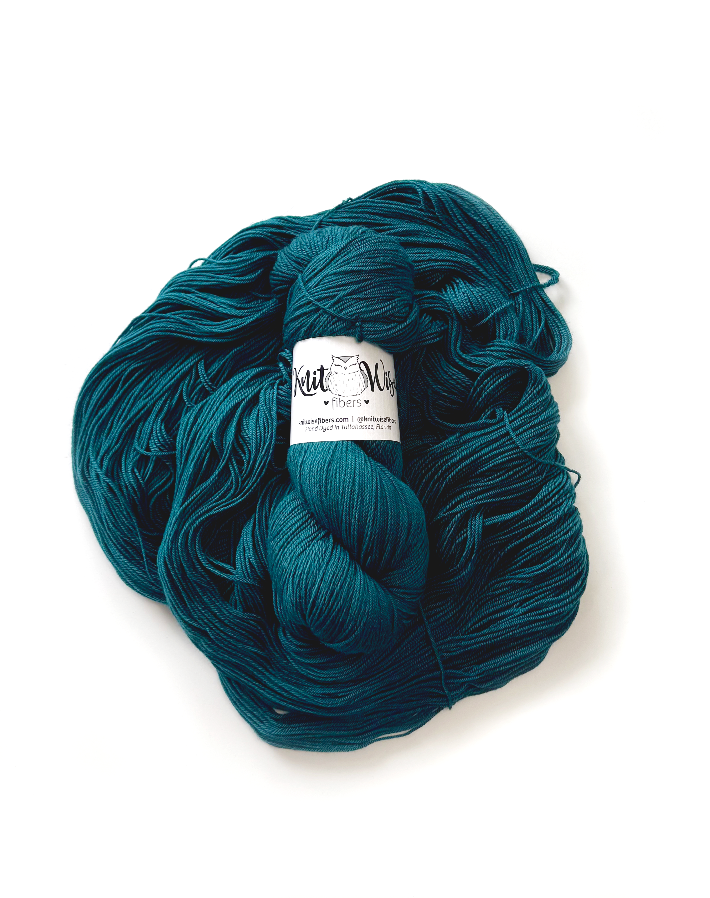 Teal Love - Non Superwash