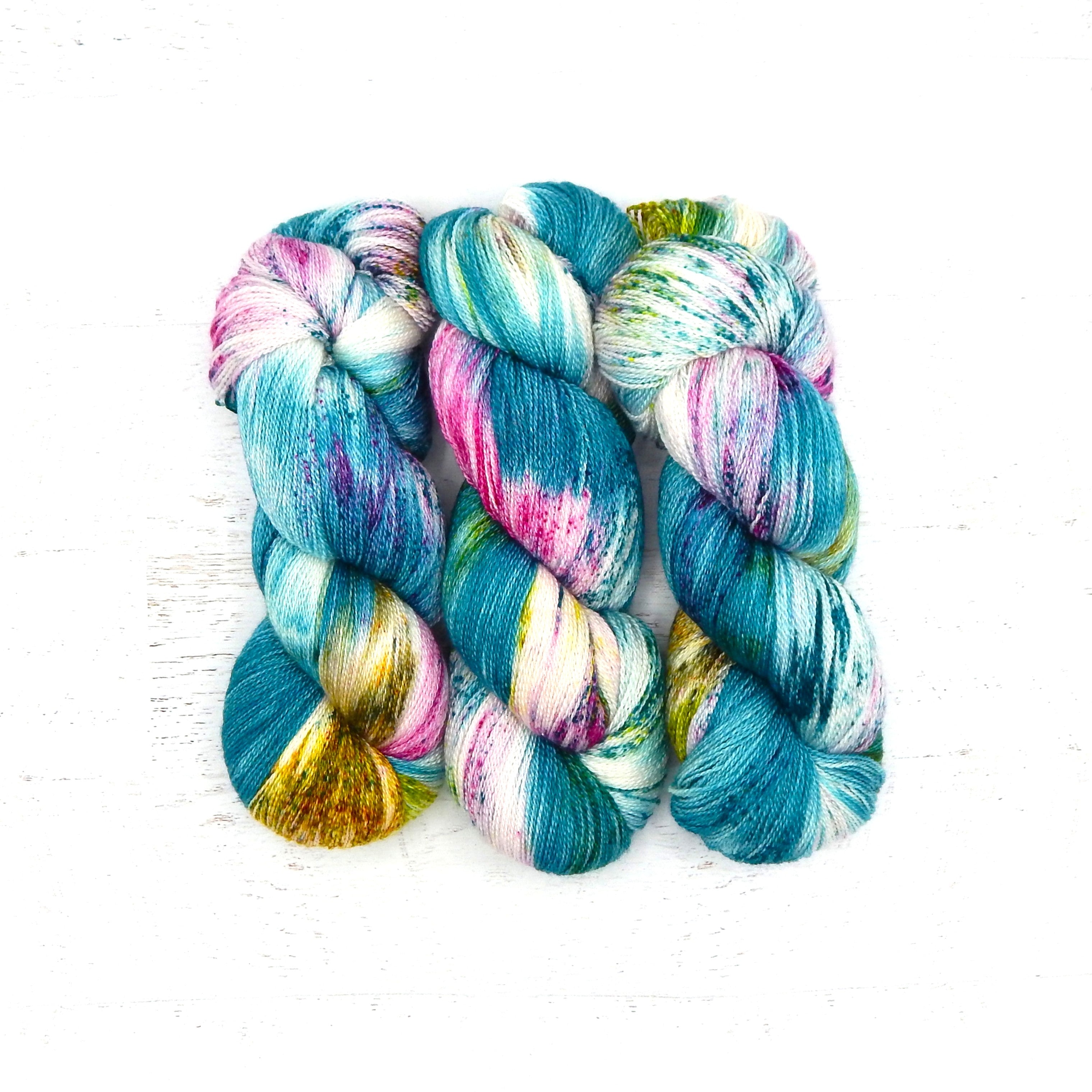 Poolside - Squish Silk Lace
